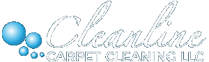 Cleanline Carpet Cleaning LLC White Logo